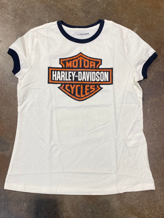 T-shirt Cloud Dancer Bar & Shield