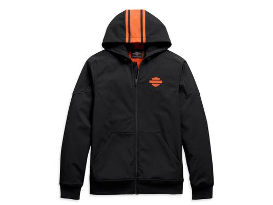 Harley-Davidson Giacca da uomo elasticizzata con cappuccio