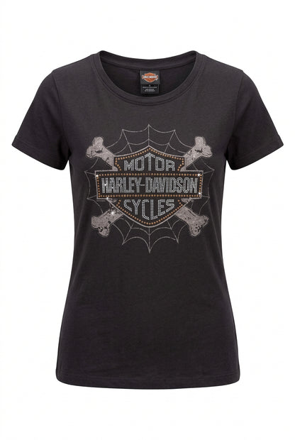 T-Shirt H-D Web'n Bones