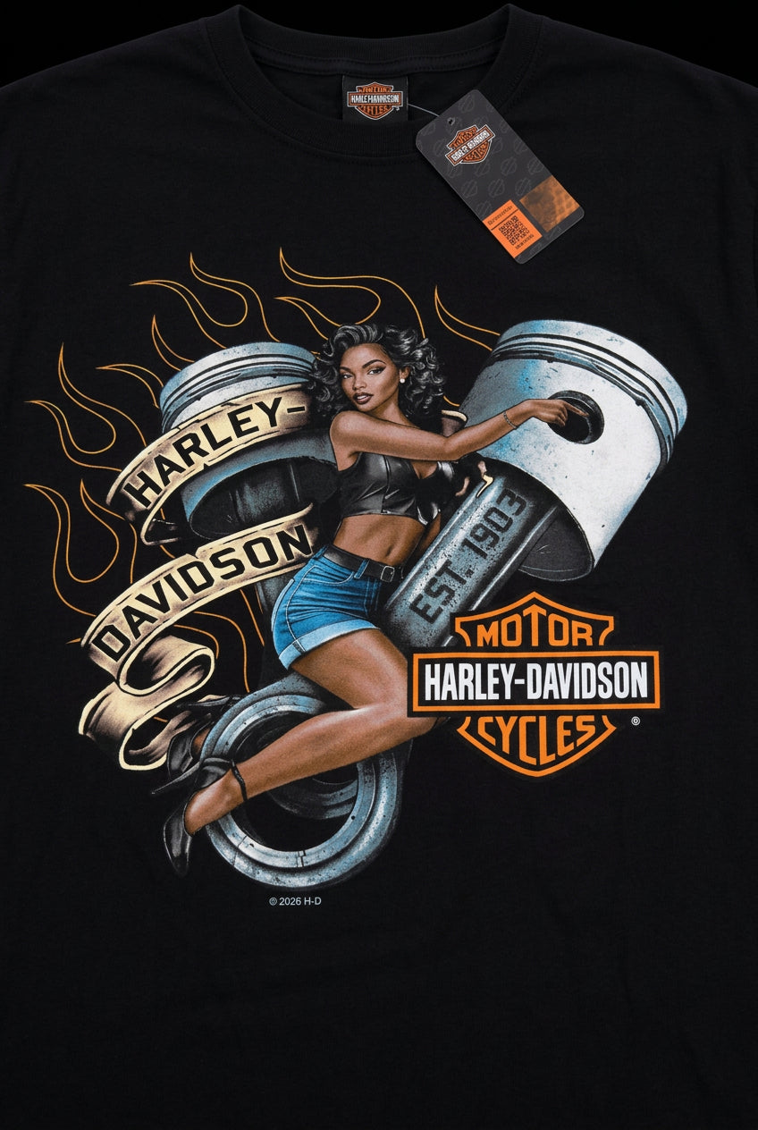 T-Shirt H-D Piston