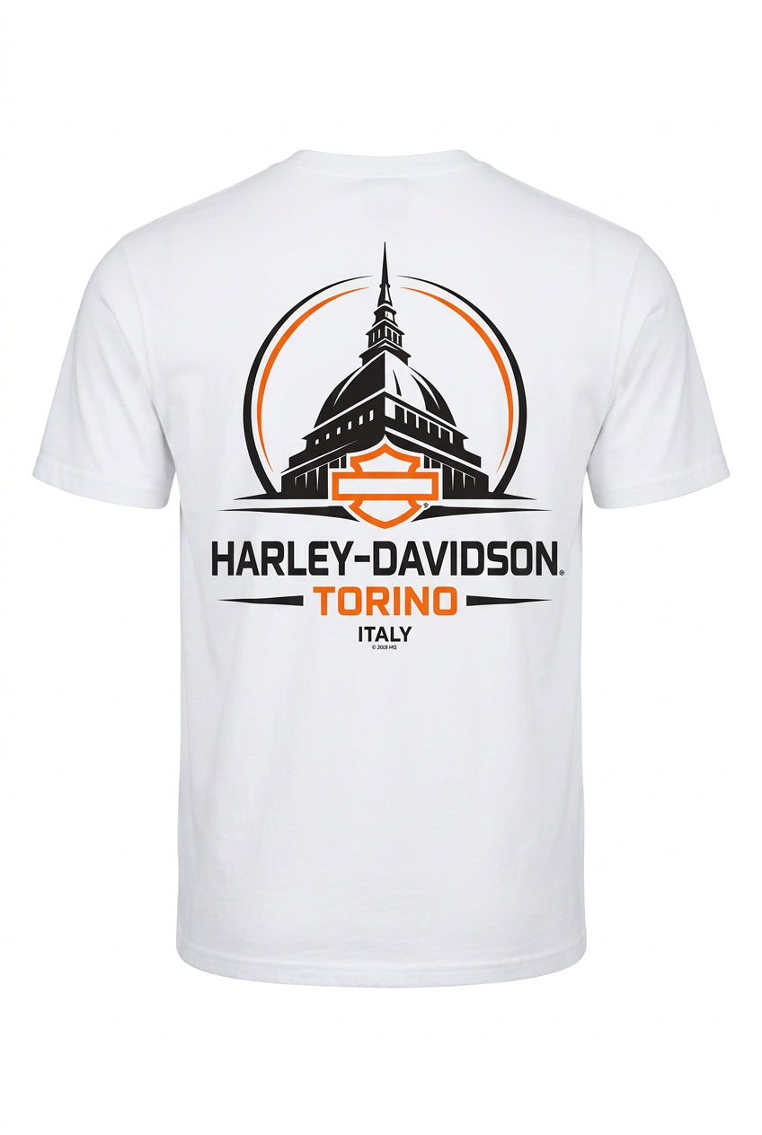 T-Shirt H-D Bar and Shield