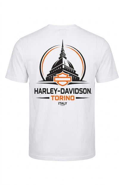 T-Shirt H-D Bar and Shield