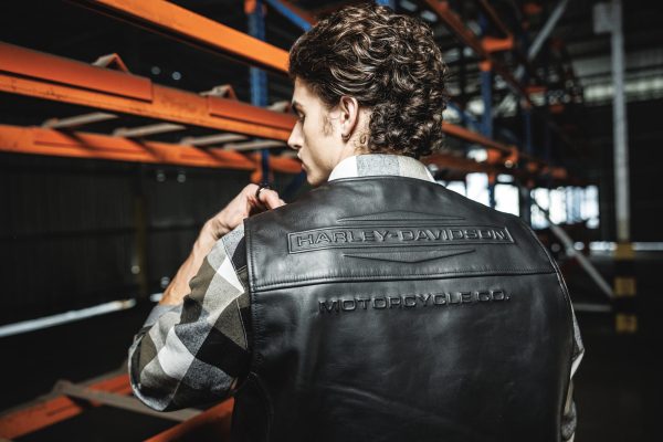 Gilet in pelle City Limits nero