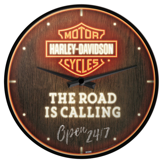 Orologio da parete Harley-Davidson® The Road is Calling