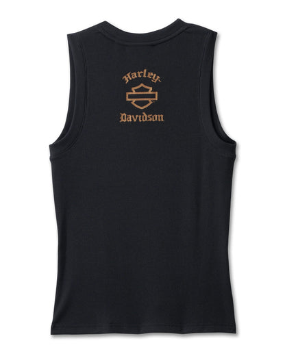 Canotta Harley-Davidson® Old English da Donna