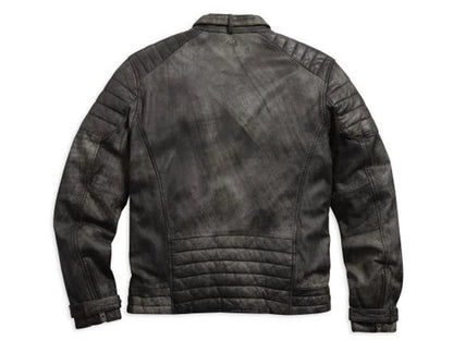 Giacca Harley-Davidson® in pelle invecchiata