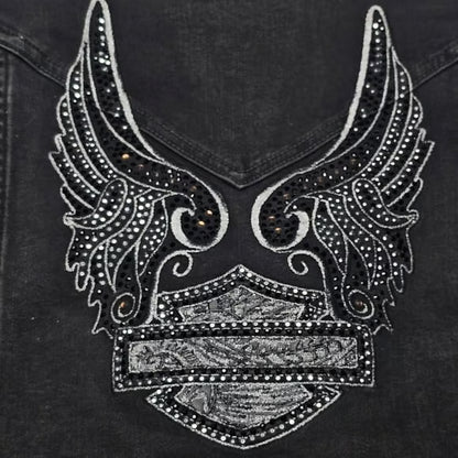 Gilet da donna Winged Logo Zip Front Vest