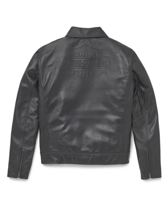 Giacca Harley-Davidson® Men's Lisbon Debossed Leather Jacket