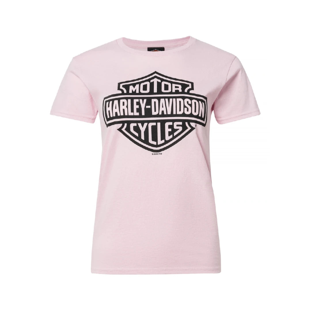 T-Shirt H-D Torino Pink Bar&Shield