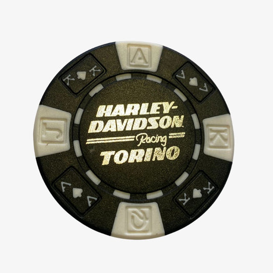 Poker Chips Harley-Davidson Torino - White & Black