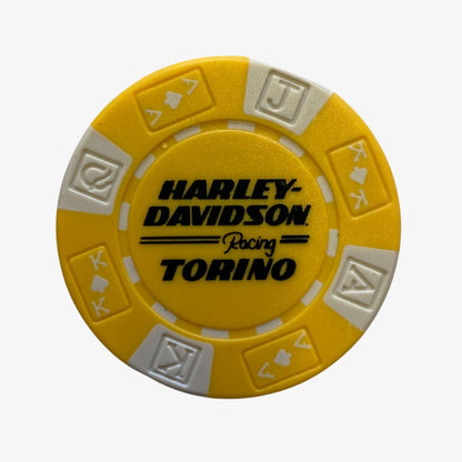 Poker Chips Harley-Davidson Torino - Yellow
