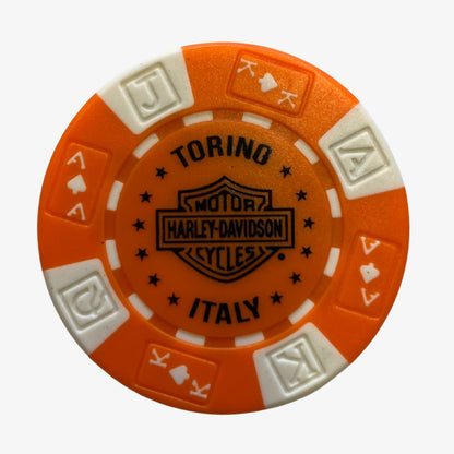 Poker Chips Harley-Davidson Torino - Orange