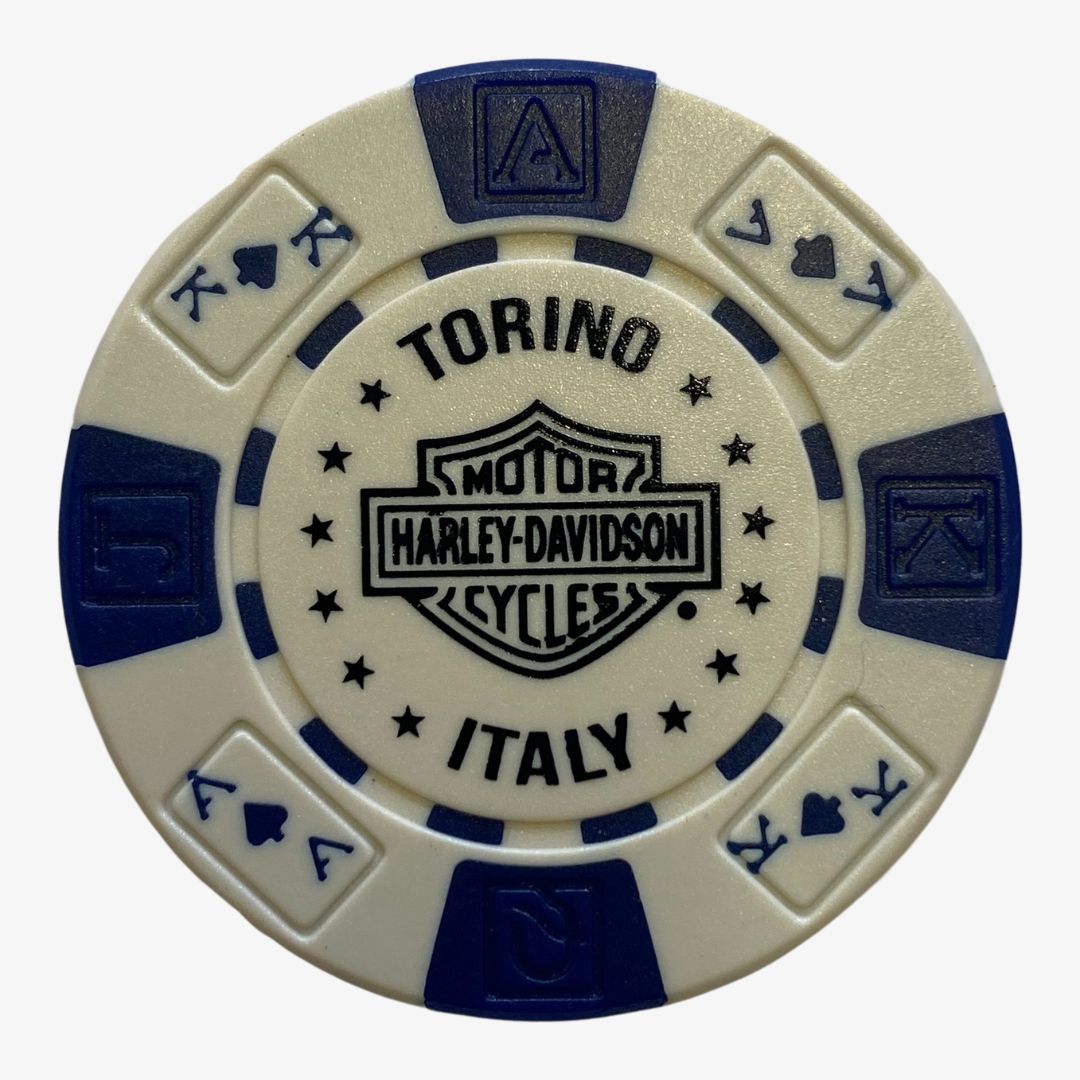Poker Chips Harley-Davidson Torino - Blue