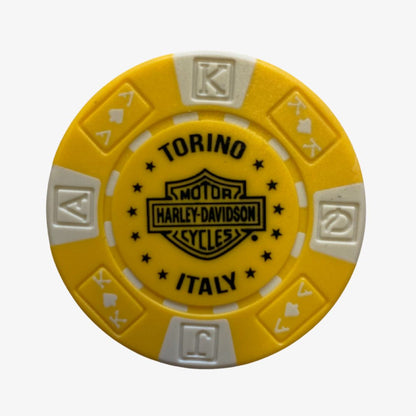 Poker Chips Harley-Davidson Torino - Yellow
