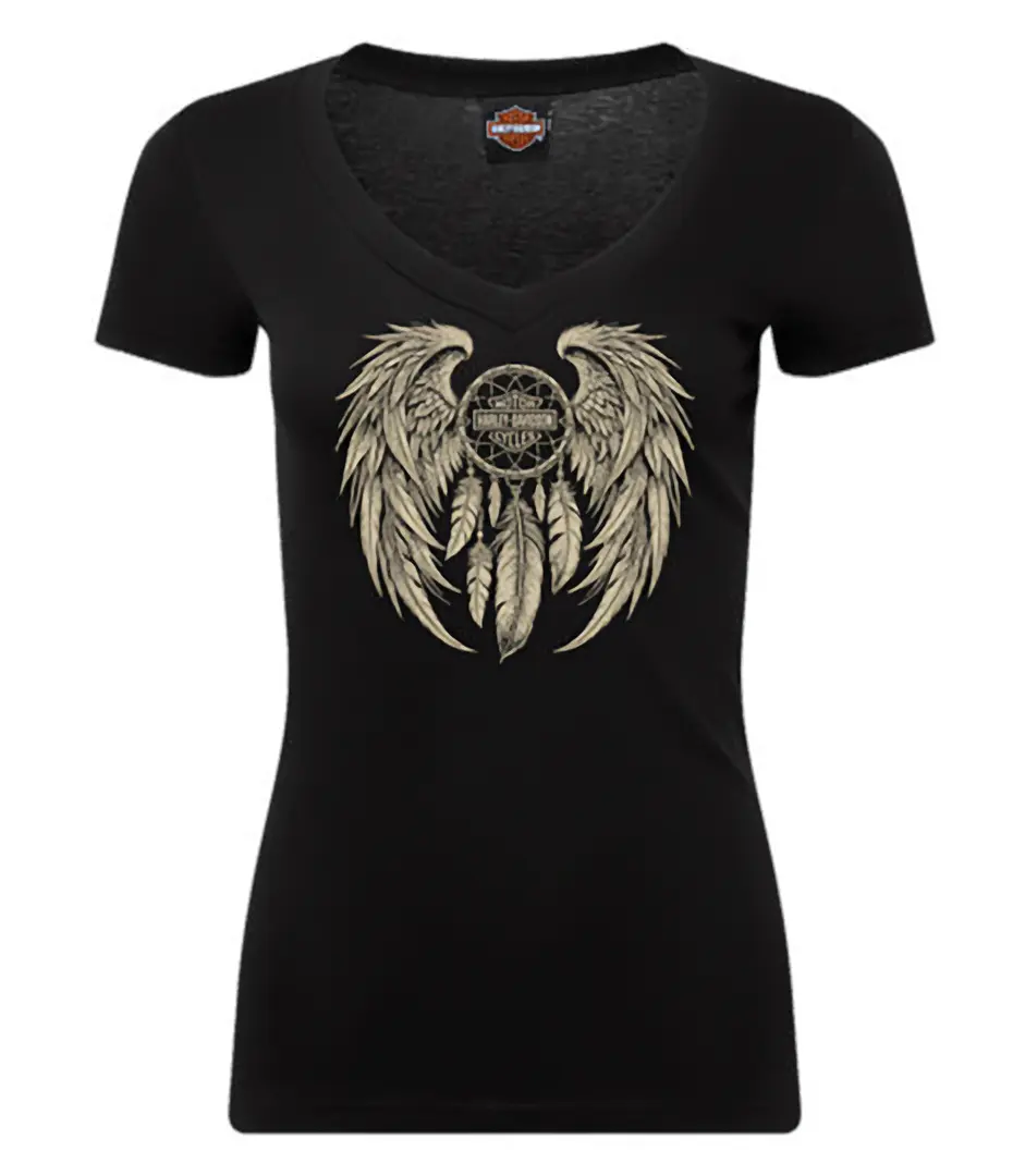 T-Shirt H-D Torino Weaver da donna
