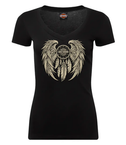 T-Shirt H-D Torino Weaver da donna